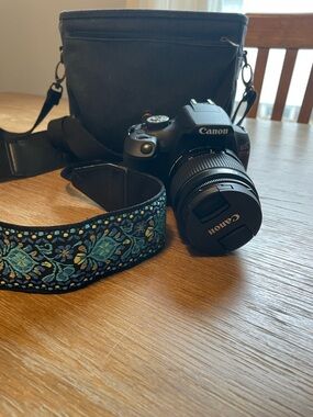 Canon EOS Rebel T7 DSLR Camera with 18-55mm Lens